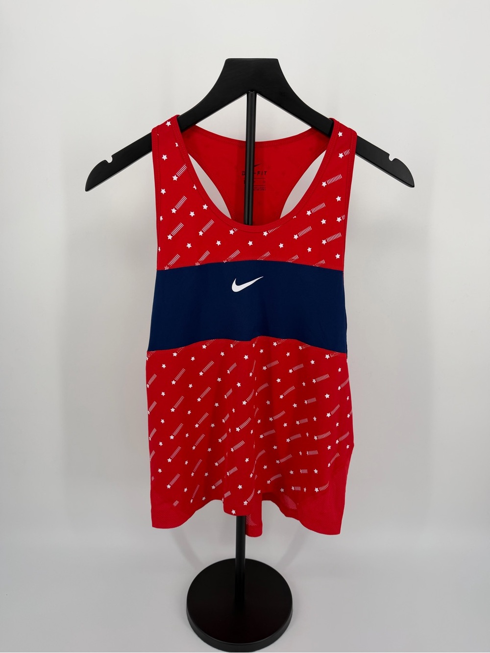 Nike Red Racerback Dri-FIT Tank - Picture 3 of 10